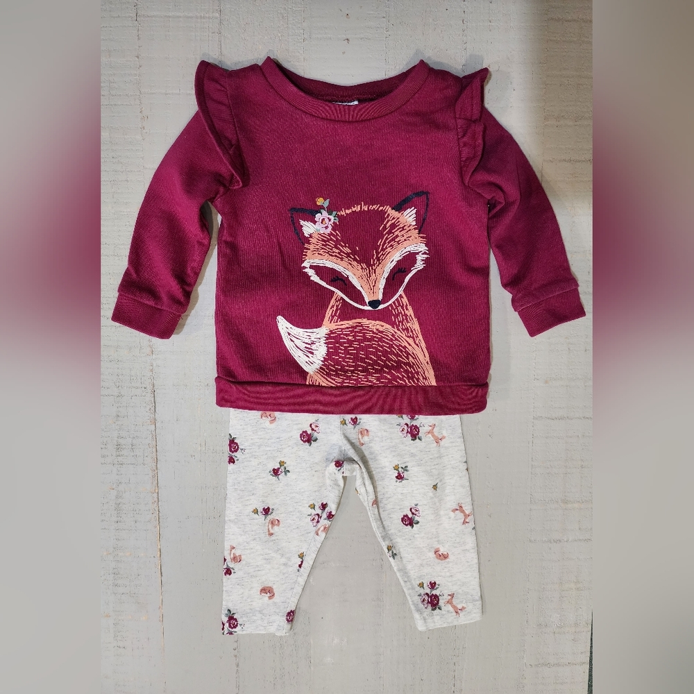 Carter's shirt and legging set